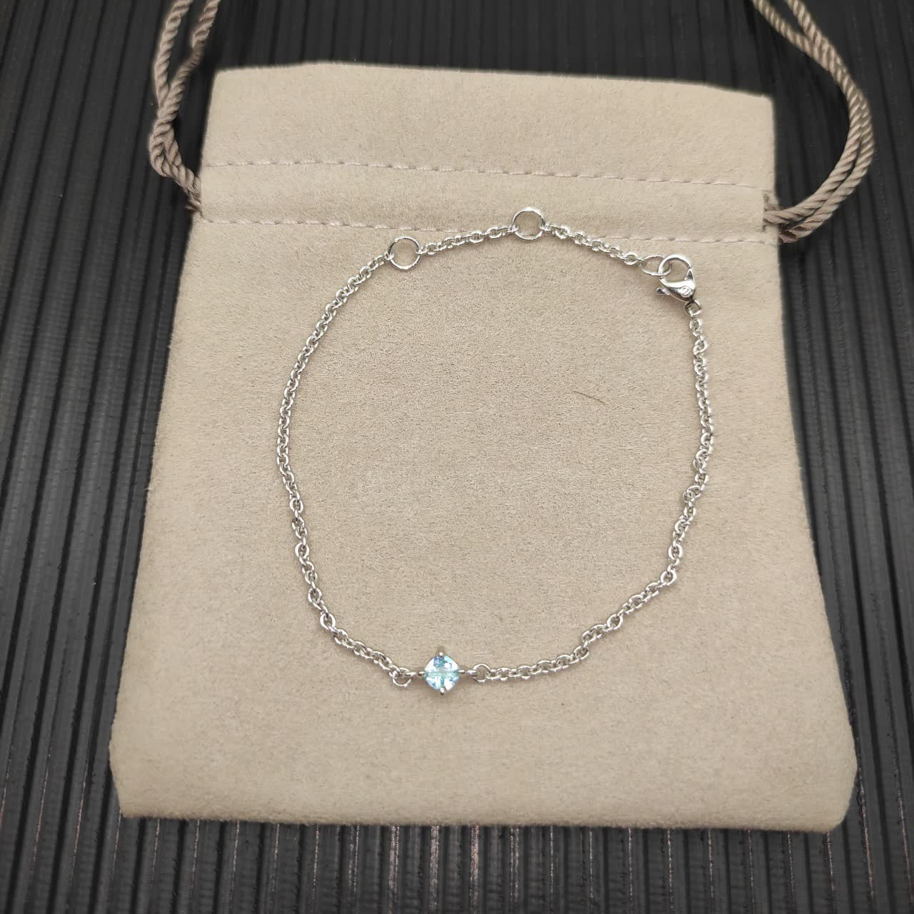 David Yurman Sterling Silver Albion Station Bracelet